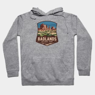 Badlands National Park Emblem Hoodie